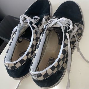 Checkered Vans